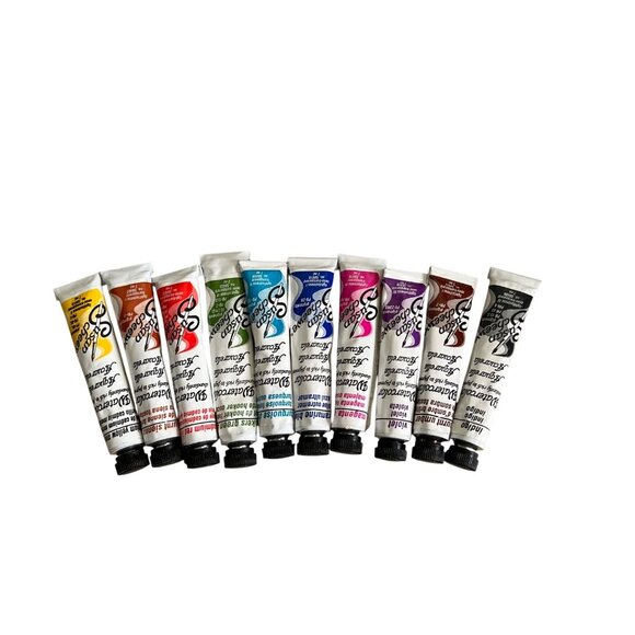 Susan Scheewe Professional Artist Watercolor Paint Tubes 10 pc Set Multi Color - Picture 1 of 2